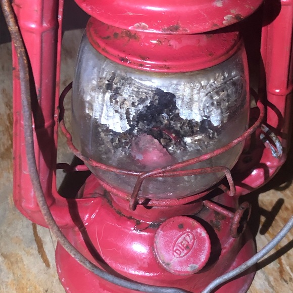 Vintage dietz red lantern no. 50 - Picture 9 of 12